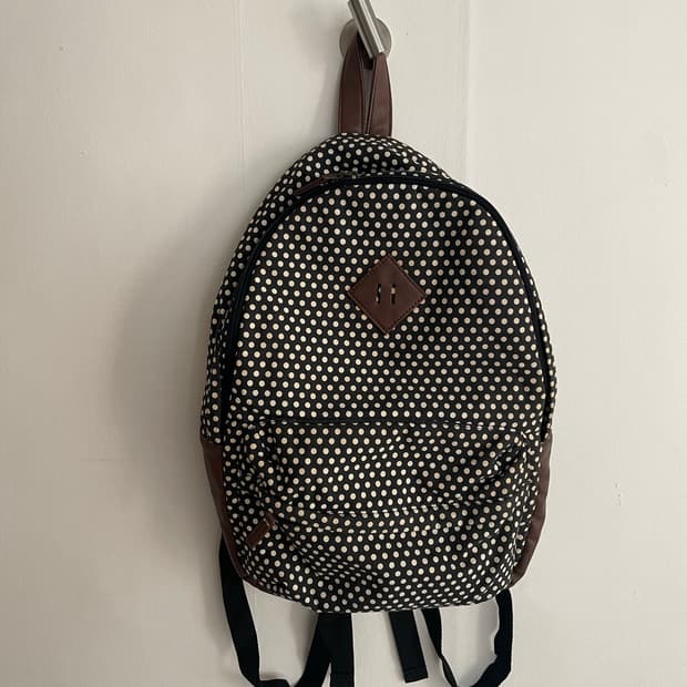 Small Dot brown backpack