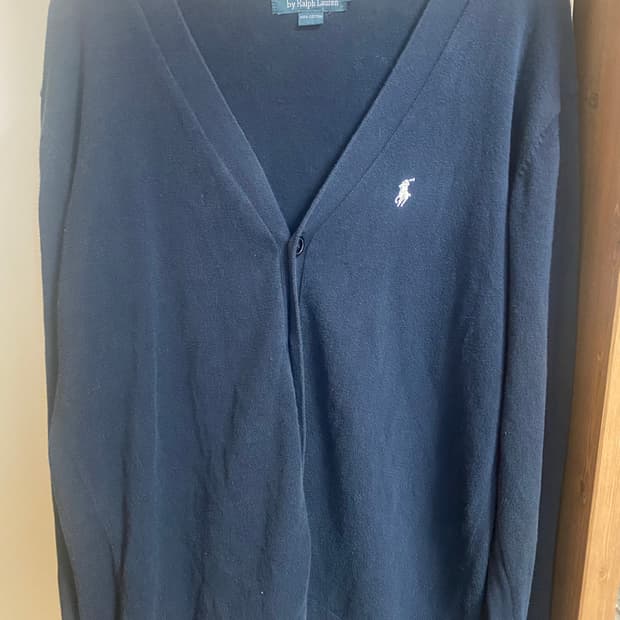 폴로 랄프로렌 네이비 가디건L