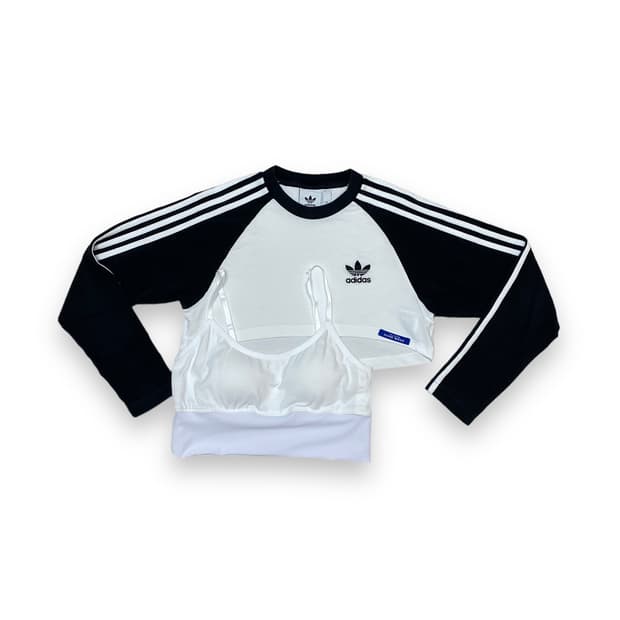 Adidas Crop & bra top Custom