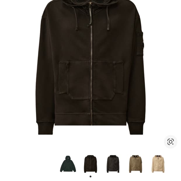 C.P. 컴퍼니 고글 후드집업 25FW (S)