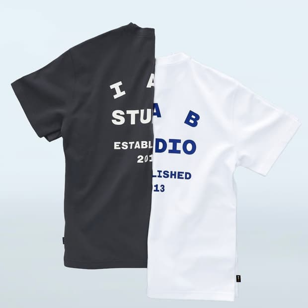 [L / XL] 아이앱 스튜디오 26 반팔 티셔츠 (화이트 / 차콜)