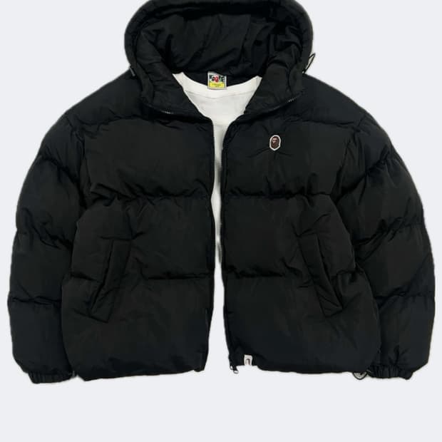 베이프 누빔 패딩