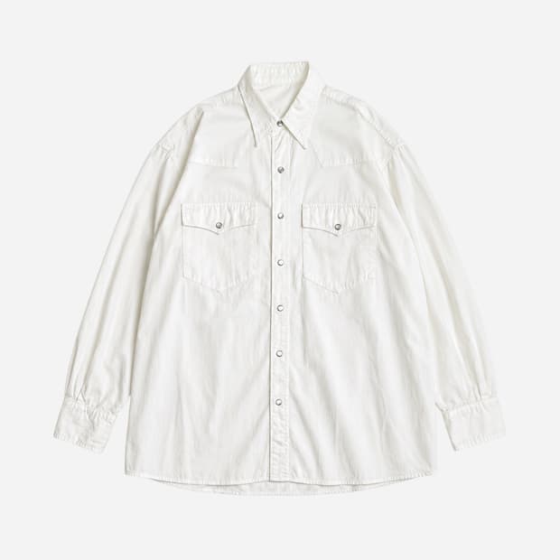 Porter Classic 포터클래식 롤업 웨스턴 셔츠