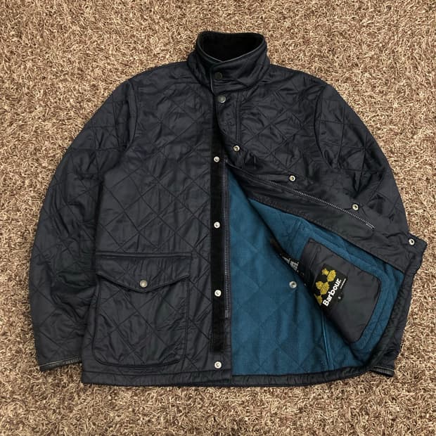 바버 투웨이 퀄팅 자켓