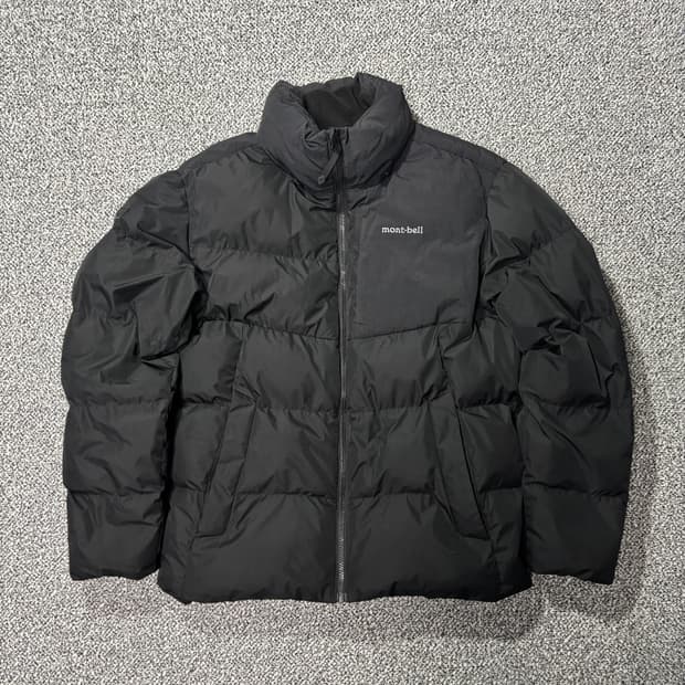 몽벨 로고 웜업 헤비 패딩 자켓 (100)