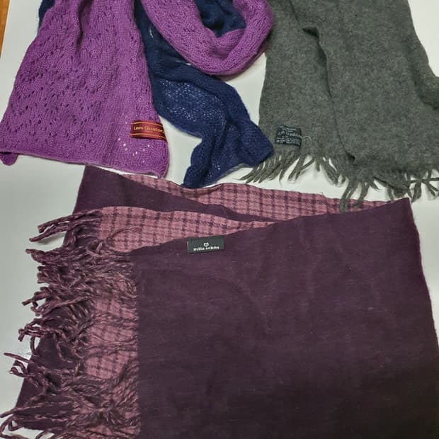 밀라숀 머플러 3종일괄 