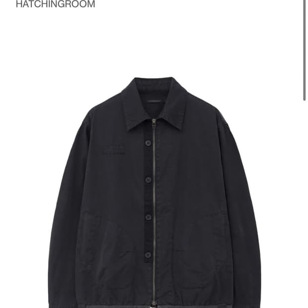 [3] 해칭룸 복서 셔켓 다이드블랙