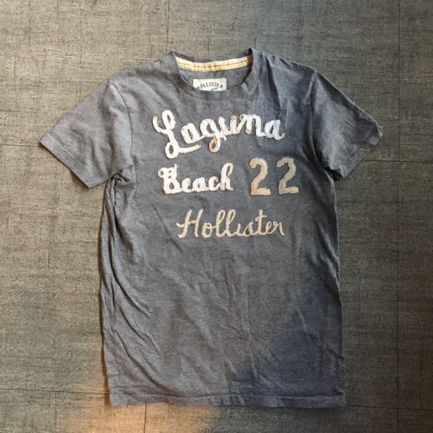 Hollister 홀리스터 올드스쿨아메카지 양홍원 반팔티셔츠 일본판