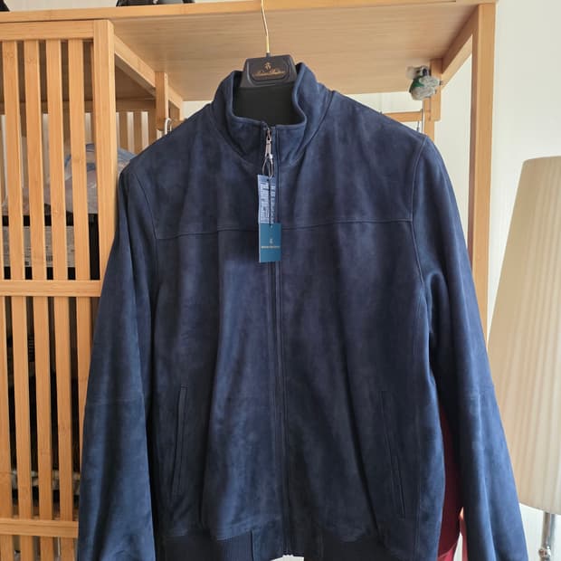 브룩스브라더스 네이비 스웨이드 자켓 L 105