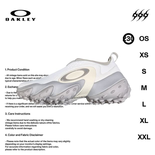 오클리 엣지 아이콘 화이트 230사이즈 