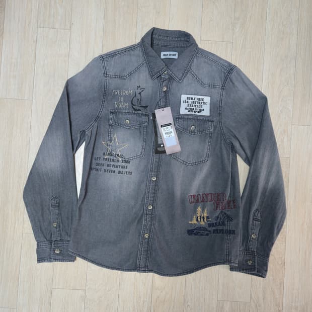 새상품) JEEP SPIRIT  데님 셔츠