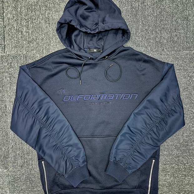 [95]<송지오>네이비 후드티