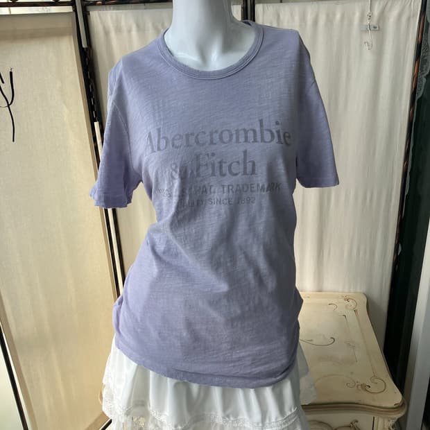Abercrombie pastel printing short sleeve