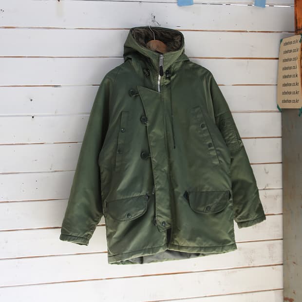 (착용컷) N-3B 점퍼 (남성용 100)