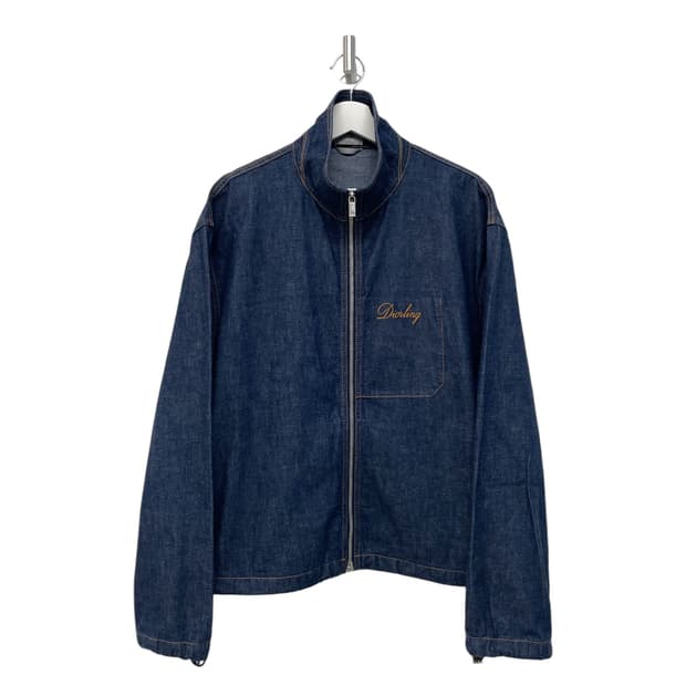25FW 디올 디올링 자수 데님 블루종 자켓H00365