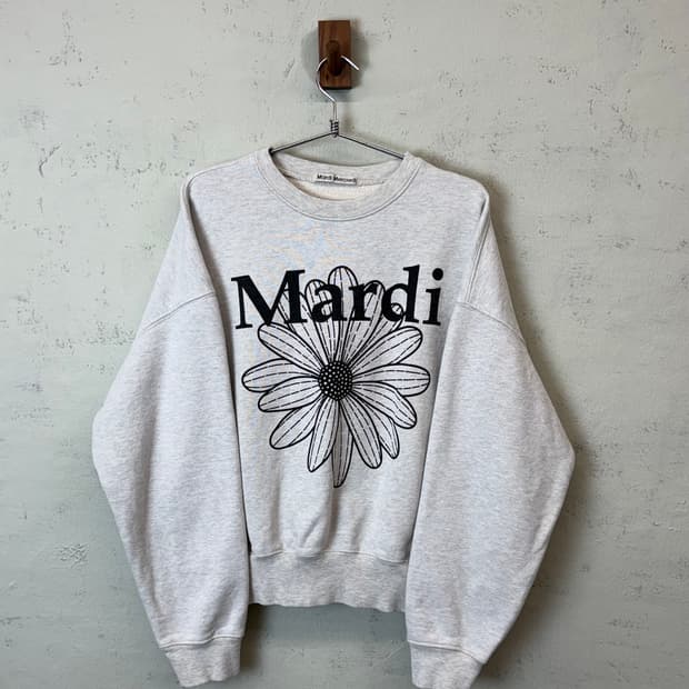 마르디메크르디 플라워 맨투맨