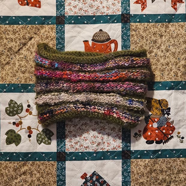 말차 무지개떡 헤어밴드