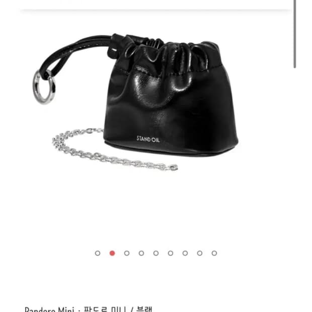 스탠드오일 팡도르 미니 블랙 체인백