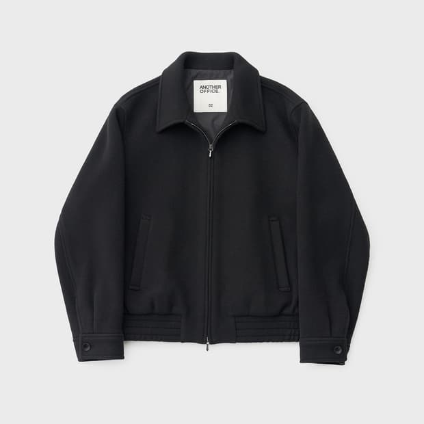 24AW 어나더오피스 볼륨 블루종 블랙 01
