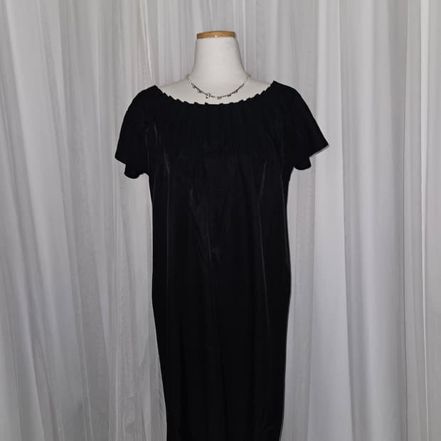 레이빔즈 플리츠 블랙 원피스 니혼진 공겜여주 히메갸루 고스 고딕