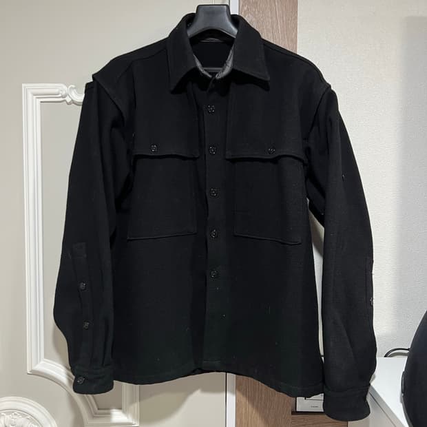 케네스필드 울셔츠자켓