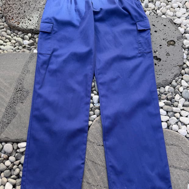 90s EURO VINTAGE WIDE WORK PANTS 프렌치워크팬츠