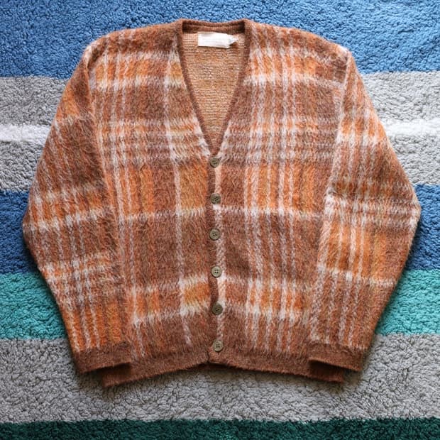 Brian Mac Neil 60s 모헤어 가디건/오리지널 빈티지