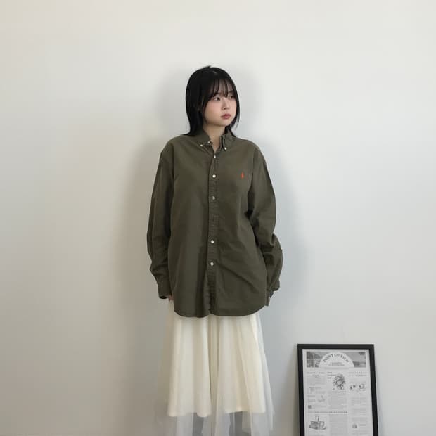 Polo Ralph Lauren Oxford Shirt Khaki