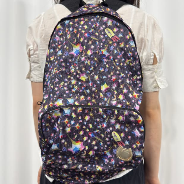 tsumori chisato pattern backpack