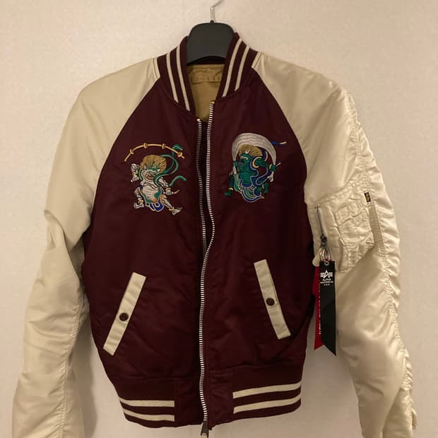 알파인더스트리 스카잔(ma-1) 리버시블 한정판