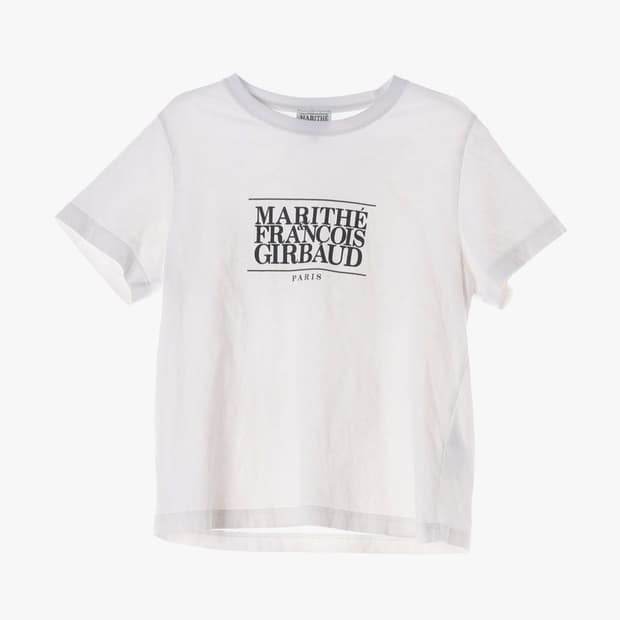 마리떼 프랑소와 저버 클래식 로고 티셔츠 M