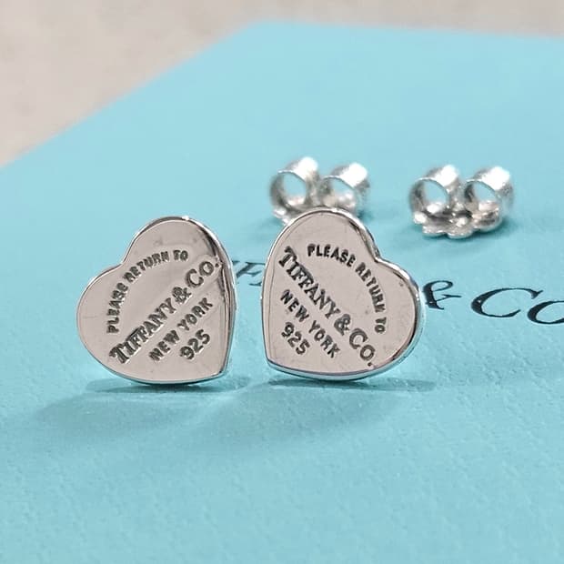 티파니앤코 리턴 투 하트 실버 귀걸이 [정품]