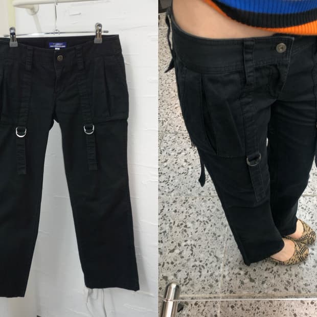 Burberry blue label cargo pants