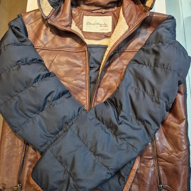 이태리 헨드메이드 양가죽 패딩 자켓 95~100 판매합니다