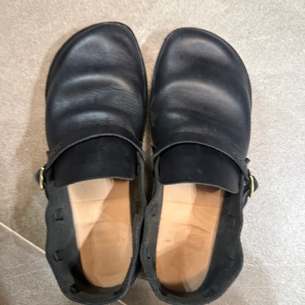 오로라슈즈 Men's Middle English 블랙 9(270)