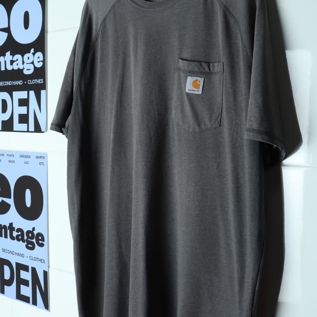 (2XL-3XL) 칼하트 반팔 티셔츠 USA 워크 에이징-H36405