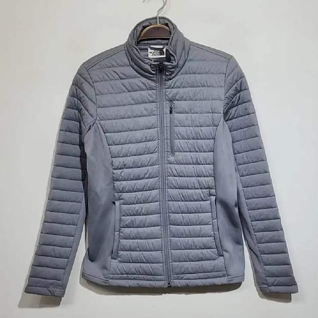 (M) 노스페이스 경량패딩 점퍼 그레이 VX 아웃도어 자켓 