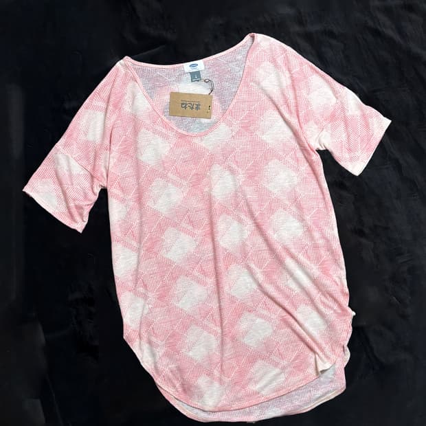 일본빈티지 OLD NAVY 와이드 크루넥 티셔츠