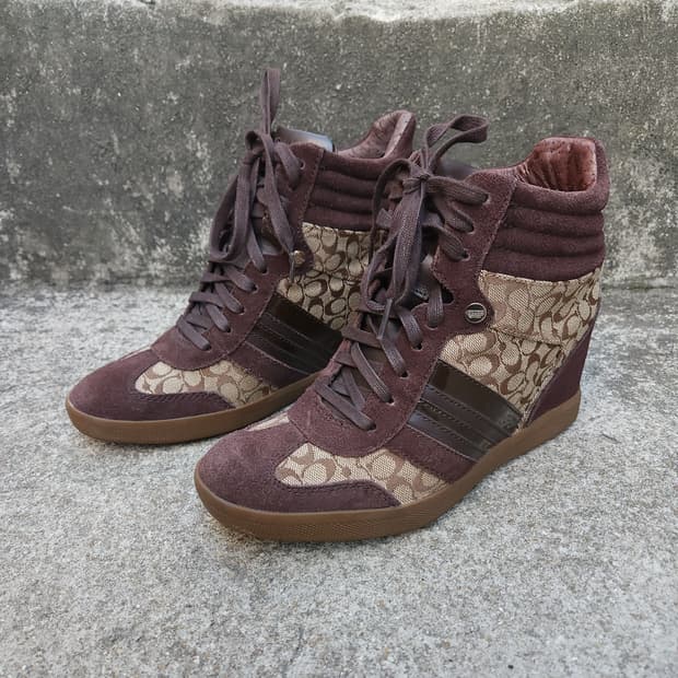 [240] Coach Vitage 힐 스니커즈 (235추천)