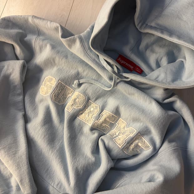 Supreme 슈프림 레이스 후드 s