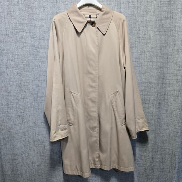 버버리런던 여성 베이지 코튼 트렌치코트