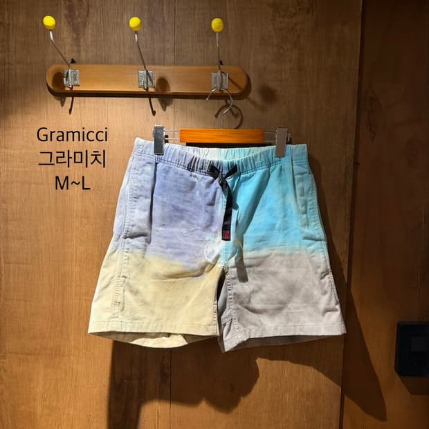 Gramicci 그라미치 타이다이 코튼 숏팬츠 m~L
