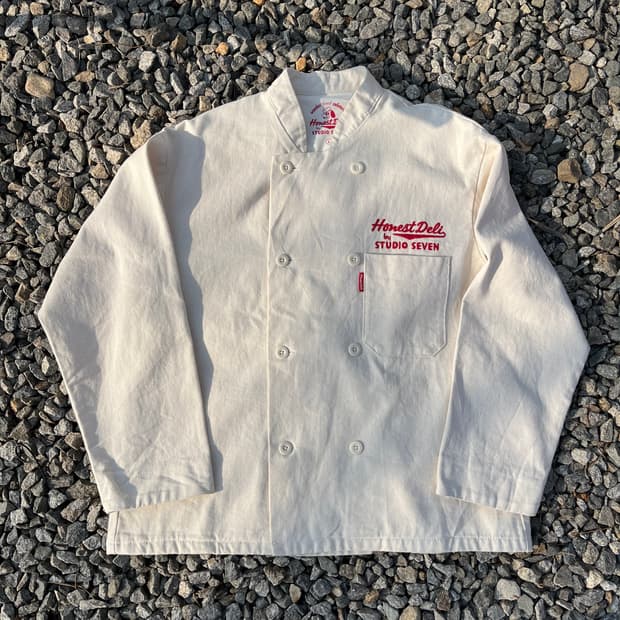 GU X STUDIO SEVEN 자수 워크 자켓(실측확인)