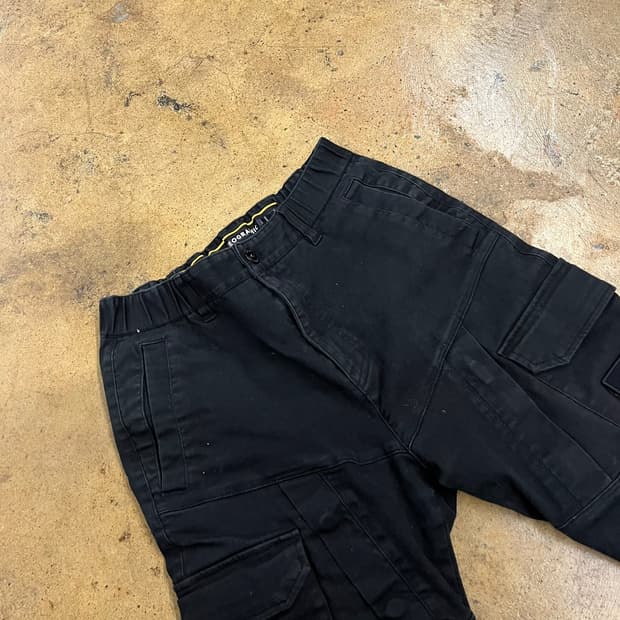 [정품] 내셔널지오그래픽 블랙 카고 바지 b14