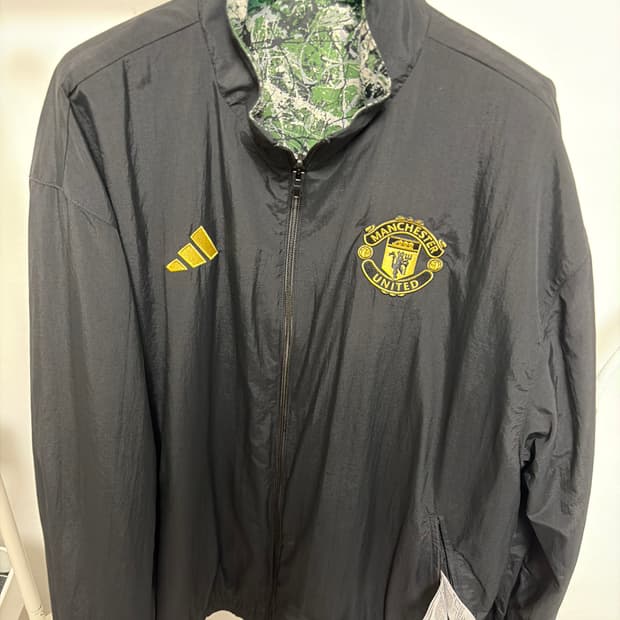 아디다스X맨유X스톤로즈 트랙자켓