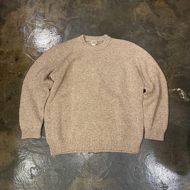 L.L.Bean 엘엘빈 베이지 니트 스웨터 xxl