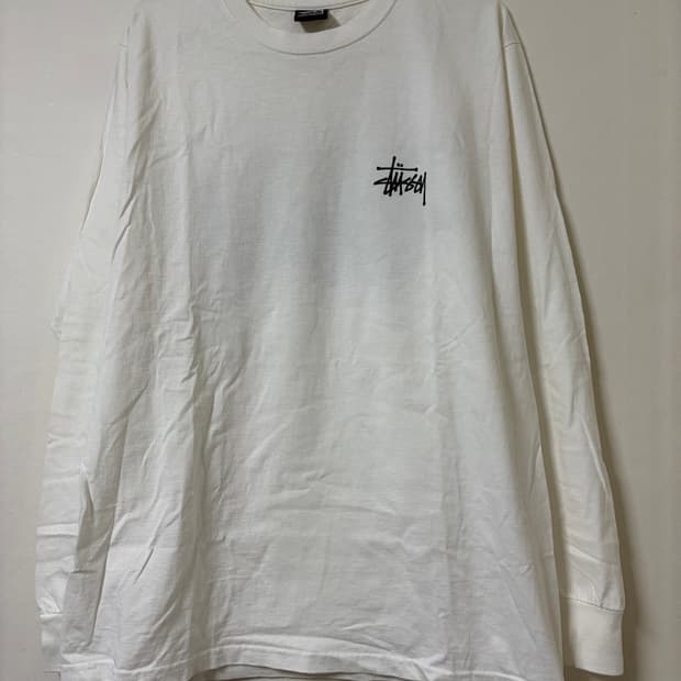 스투시 베이직 롱슬리브 티셔츠