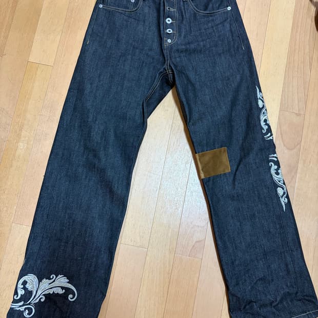 웨스턴 포인트 데님 팬츠