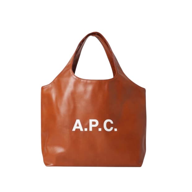 아페쎄 니논 토트백 넛 브라운