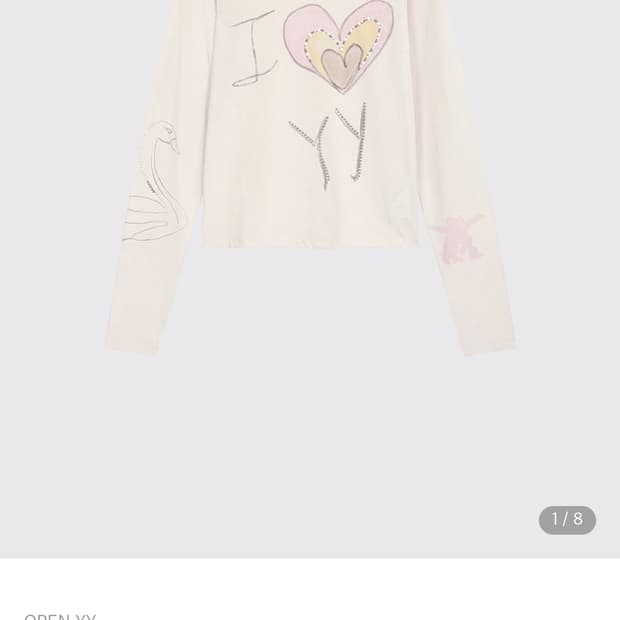 BEADED I LOVE YY TEE
